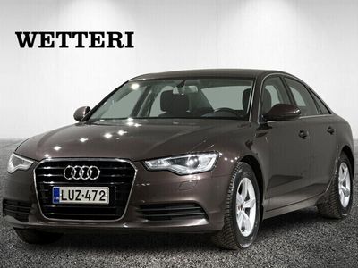 käytetty Audi A6 Sedan Business 2,0 TDI 130 kW multitronic Start-Stop - **2,99%+kulut, kiinteä korkotarjous / Lämmitin +sisähaara / Vakkari / Koukku**