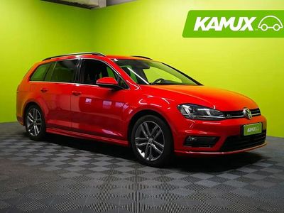 Punainen Käytetty 2016 VW Golf VII Highline Farmari | 12 940 € (Perustarjous)