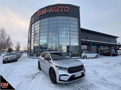 Hopea Käytetty 2022 Skoda Enyaq iV Katumaasturi | 36 850 € (Kallis)