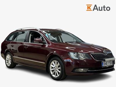 käytetty Skoda Superb Combi 2,0 TDI 140 Ambition DSG Autom. ** Pysäköintitutka / Pa.lämmitin / Vakkari **