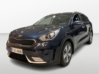 Käytetty Kia Niro EX 105 HP (77 kW) 2016 Sininen Katumaasturi