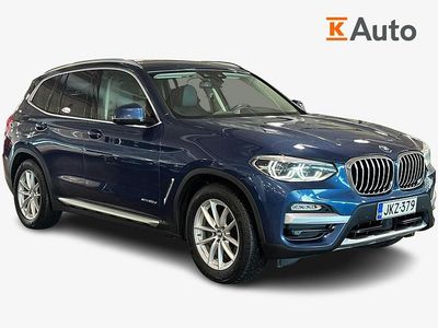 Sininen Käytetty 2018 BMW X3 xLine Katumaasturi | 26 900 € (Hieman kallis)