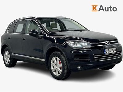 Käytetty VW Touareg 204 HP (150 kW) 2014 Musta Katumaasturi