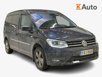 Musta Käytetty 2019 VW Caddy Maxi Business Tila-auto | 23 900 €