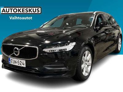 käytetty Volvo V90 D4 Business Inscription aut ** Suomi-auto / Webasto / Nahat / Adapt. Cruise / BLIS / Pilot Assist / Navi / FULL LED **