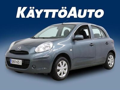 Vihreä Käytetty 2012 Nissan Micra Visia Viistoperä | 4 990 € (Perustarjous)