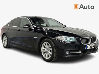 Käytetty BMW 520 Exclusive 190 HP (139 kW) 2016 Musta Sedan