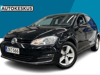 Musta Käytetty 2014 VW Golf VII Highline Viistoperä | 7 990 € (Hyvä tarjous)
