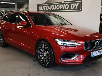 käytetty Volvo V60 T8 TwE AWD Inscription aut. *1 omistaja / Navi / Pilot assist / Nahkasisusta / Muistipenkki / P-kamera / Suomi-auto*