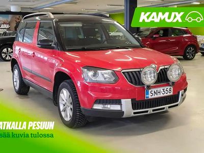 Käytetty Skoda Yeti Outdoor Style 150 HP (110 kW) 2016 Punainen Katumaasturi