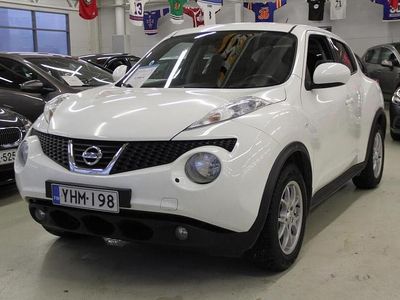 Valkoinen Käytetty 2011 Nissan Juke Acenta Katumaasturi | 6 990 € (Kallis)