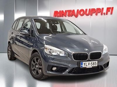 Käytetty BMW 218 Gran Tourer Sport Line 150 HP (110 kW) 2016 Harmaa Tila-auto