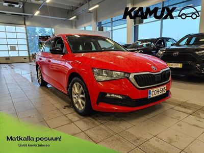 käytetty Skoda Scala 1,0 TSI 95 Ambition // Vakkari / Led-valot / Kaistavahti / Peruutustutka / Suomi-auto //