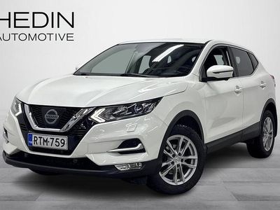 Käytetty Nissan Qashqai N-Connecta 116 HP (85 kW) 2017 Valkoinen Katumaasturi