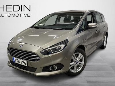 Harmaa Käytetty 2019 Ford S-MAX Titanium Tila-auto | 18 900 € (Kallis)