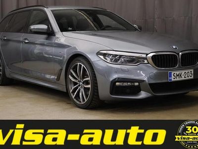 Harmaa Käytetty 2018 BMW 520 M Sport Farmari | 24 990 € (Kallis)