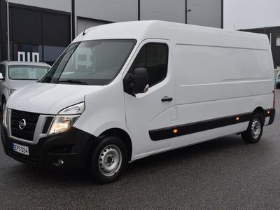 käytetty Nissan NV400 Van 2,3dCi 145 E6 L3H2 6M/T 3.5t FWD Glazed FD Blind SSD Working Star FIN # Sis Alv 24 % # Koukku, Aut.ilmastointi #