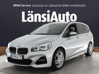 Käytetty BMW 218 Gran Tourer M Sport 136 HP (100 kW) 2021 Harmaa Tila-auto