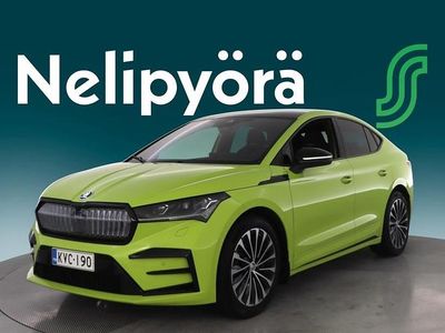 Vihreä Käytetty 2023 Skoda Enyaq iV RS Katumaasturi | 38 790 € (Perustarjous)