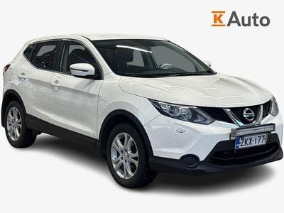 Käytetty Nissan Qashqai Visia 110 HP (80 kW) 2016 Valkoinen Katumaasturi