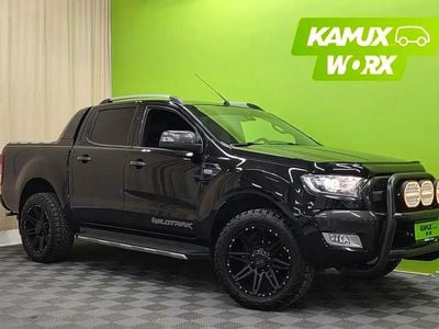 Musta Käytetty 2016 Ford Ranger Wildtrack Nouto | 34 900 € (Kallis)