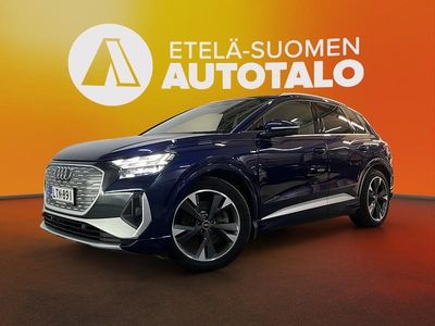 Käytetty Audi Q4 e-tron Advanced 219 kW (299 HP) 2022 Sininen Katumaasturi