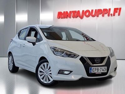 Käytetty Nissan Micra Acenta 90 HP (66 kW) 2017 Valkoinen Viistoperä