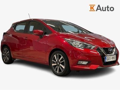 Käytetty Nissan Micra Acenta 101 HP (74 kW) 2020 Punainen Viistoperä