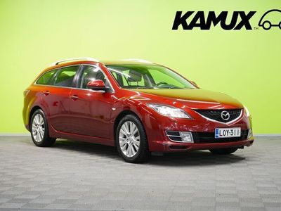 käytetty Mazda 6 Sport Wagon 2,0 / Suomi-auto / Vakkari / Koukku / Lohko & Sisäpistoke / 2x Alut /
