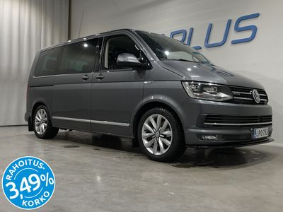 käytetty VW Multivan Highline 2,0 TDI 150 kW 4Motion DSG - RAHOITUSKORKO 3,49% - 7-p / Webasto / Adapt. Vakkari / CarPlay / Navi / Peruutuskamera / Koukku