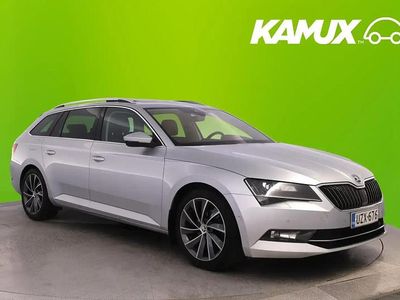 Hopea / harmaa Käytetty 2017 Skoda Superb LAURIN & KLEMENT Farmari | 20 440 € (Kallis)