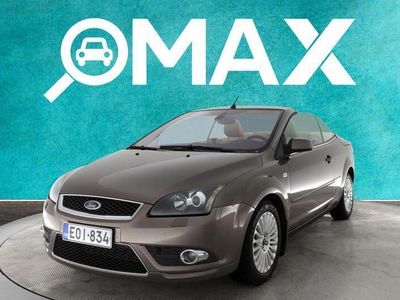 käytetty Ford Focus Cabriolet ** Todella siisti yksilö!! | Nahkasisusta | Vakkari | Xenonit | Tutkat | 2x renkaat | Juuri saapunut **