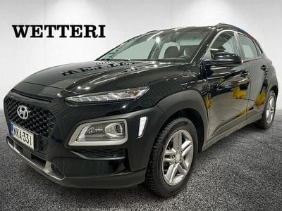 Käytetty Hyundai Kona Comfort 120 HP (88 kW) 2018 Musta Katumaasturi