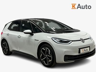 käytetty VW ID3 Pro Performance 150 kW, akku 58 kWh **ACC / Lämpöpumppu / Keyless Access / Panorama / AR-HUD**
