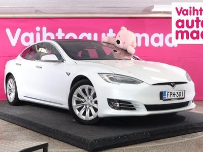 käytetty Tesla Model S 75 D PARANNETTU AUTOPILOT MUISTIPENKIT ILMA-ALUSTA KEYLESS