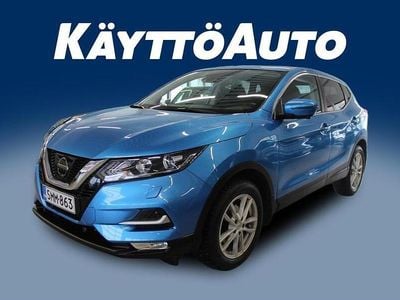 Käytetty Nissan Qashqai N-Connecta 116 HP (85 kW) 2017 Sininen Katumaasturi