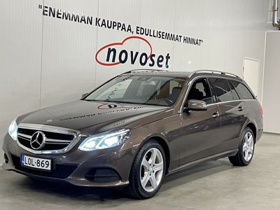 käytetty Mercedes E220 CDI Premium Business * IHC+ / NAHAT / KOUKKU / SÄHKÖLUUKKU / RATTIVAIHTEET *