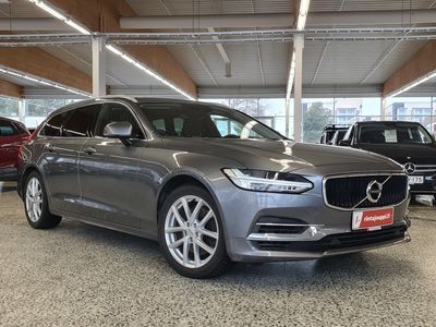 käytetty Volvo V90 T8 AWD Recharge Advanced Edition aut - 3kk lyhennysvapaa - VoC, Koukku, BLIS, Pilot Assist - Ilmainen kotiintoimitus! - J. autoturva