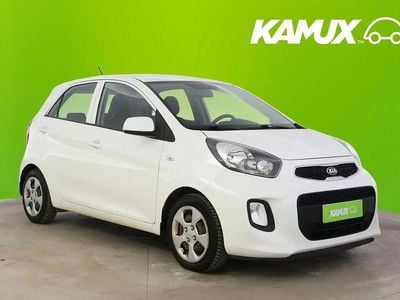 Käytetty Kia Picanto LX 65 HP (47 kW) 2016 Valkoinen Viistoperä