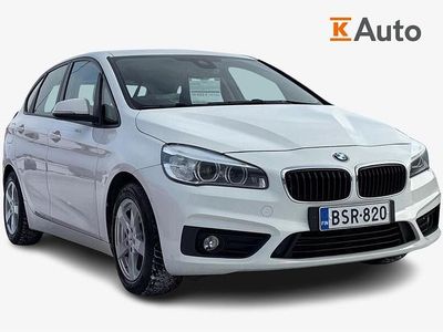 Käytetty BMW 218 Active Tourer 136 HP (100 kW) 2015 Valkoinen Tila-auto