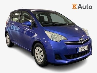 Käytetty Toyota Verso-S Multidrive S 99 HP (72 kW) 2013 Sininen Tila-auto