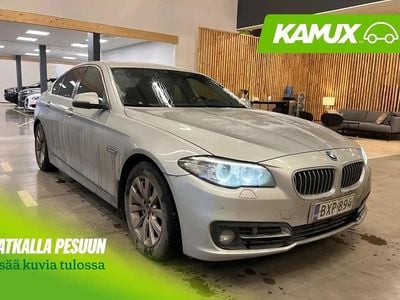 Hopea / harmaa Käytetty 2017 BMW 520 Sedan | 16 990 € (Supertarjous)