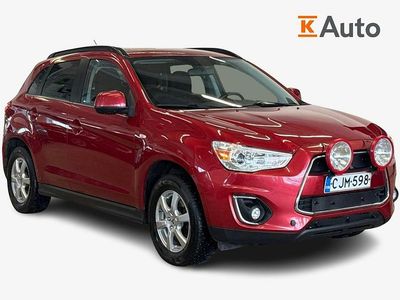 Käytetty Mitsubishi ASX Invite 116 HP (85 kW) 2014 Met. punainen Katumaasturi