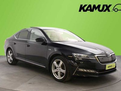 käytetty Skoda Superb 1,4 TSI PHEV L&K iV DSG Autom. / HUIPPU VARUSTEET / Webasto / Ilmastoidut nahkapenkit / ACC / Kessy / Ledit / Smartlink / Suomi-auto 1-omisteinen /