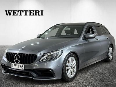 Käytetty Mercedes C220 Business 170 HP (125 kW) 2017 Harmaa Farmari
