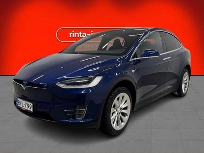 Sininen Käytetty 2017 Tesla Model X Katumaasturi | 32 500 € (Hyvä tarjous)
