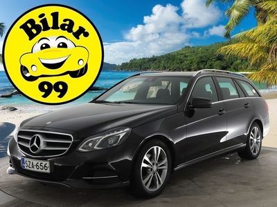 käytetty Mercedes E200 CDI BlueTec T A Business / Puolinahkasisusta / Vakkari / ILS / Monitoimiohjauspyörä / Sähköluukku - *OSTA NYT, MAKSA KESÄKUUSSA!* -