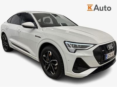 Käytetty Audi e-tron Sportback S-Line 300 kW (408 HP) 2021 Valkoinen Katumaasturi