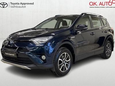Sininen Käytetty 2018 Toyota RAV4 Hybrid Active Katumaasturi | 24 900 € (Hyvä tarjous)