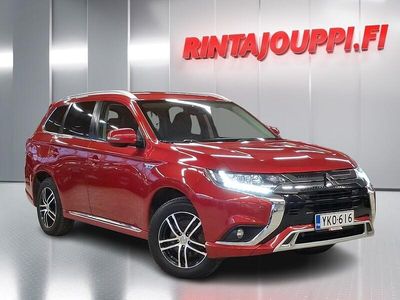 Käytetty Mitsubishi Outlander P-HEV Intense 135 HP (99 kW) 2019 Punainen Katumaasturi